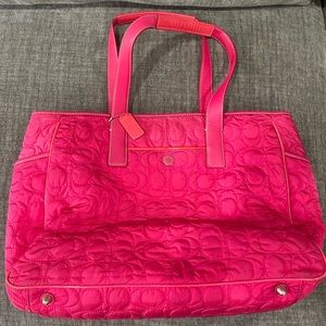 Coach diaper bag